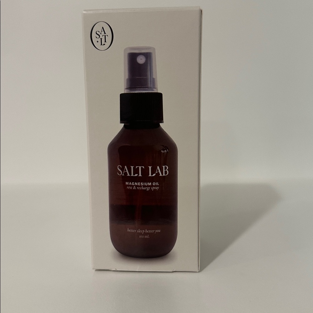 New unopened Salt Lab magnesium oil. Rest and recharge spray